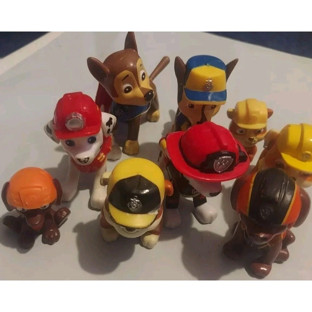 Paw‎ Patrol Figures Lot Of 9